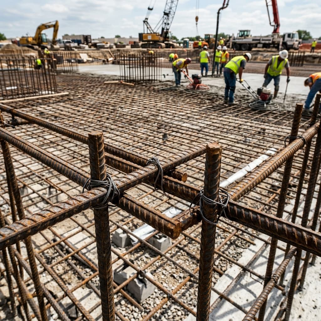 Concrete Rebar Tonnage & Lap Splice Quantification